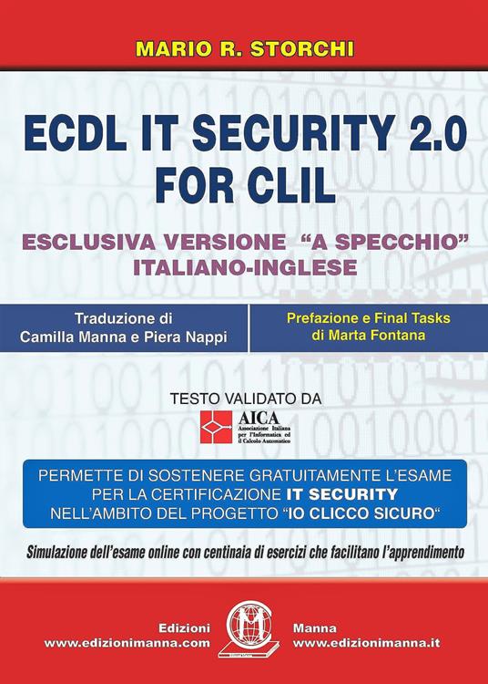 ECDL IT security 2.0 for CLIL. Ediz. italiana e inglese. Con Contenuto digitale per accesso online - Mario R. Storchi - copertina