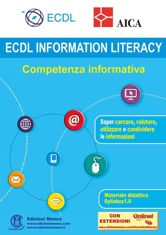 ECDL information Literacy. Competenza informativa. Con espansione online - AICA - copertina