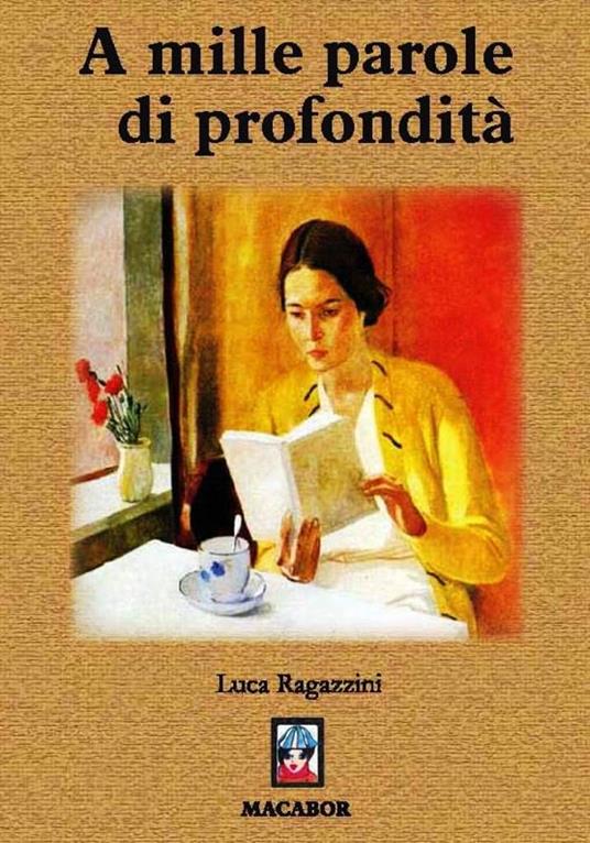 A mille parole di profondità - Luca Ragazzini - copertina