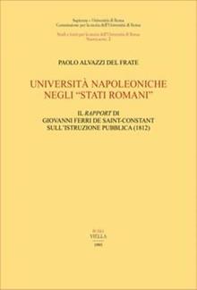 Universita' napoleoniche negli ''Stati Romani''