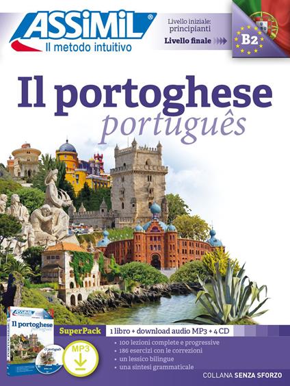 Il portoghese. Con 4 CD. Con audio MP3 - Irène Freire Nunes,José-Luis De Luna - copertina