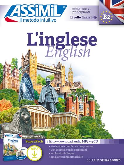 L'inglese. Con audio MP3. Con 4 CD-Audio - Anthony Bulger - copertina