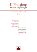 Il pensiero. Rivista di filosofia (2017). Nuova ediz.. Vol. 56\2: Ritmi.