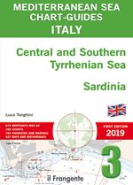 Italy Central and Southern Tyrrhenian Sea, Sardinia. Mediterranean sea chart-guide. Ediz. multilingue. Vol. 3