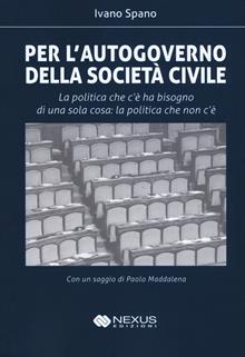 L'autogoverno della società civile
