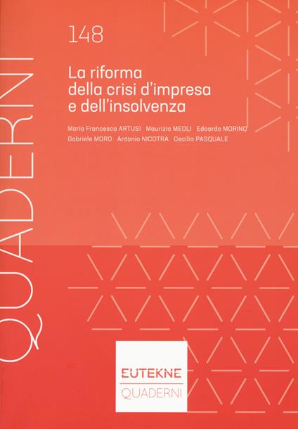 La riforma della crisi d'impresa e dell'insolvenza - copertina