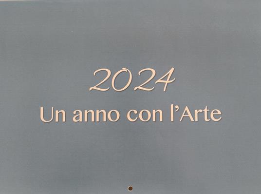 Un anno con l'arte 2024 - copertina