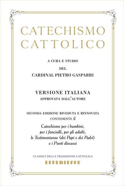 Catechismo cattolico - copertina