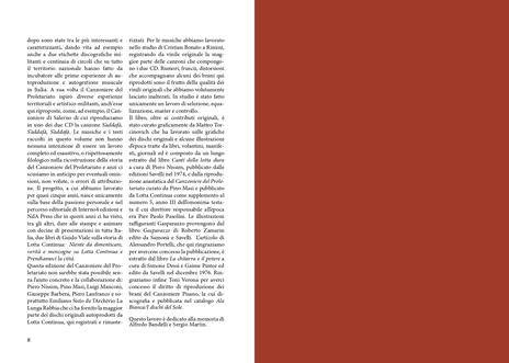 Il canzoniere del proletariato. Le canzoni di Lotta Continua, i testi e le musiche. Con CD-Audio - 6