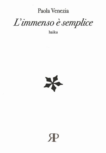L' immenso è semplice - Paola Venezia - copertina