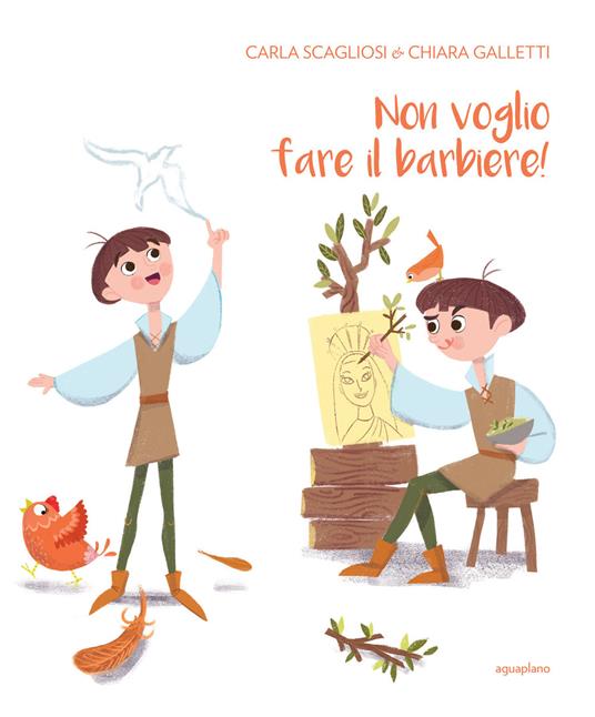 Non voglio fare il barbiere! Ediz. italiana e inglese - Carla Scagliosi - copertina