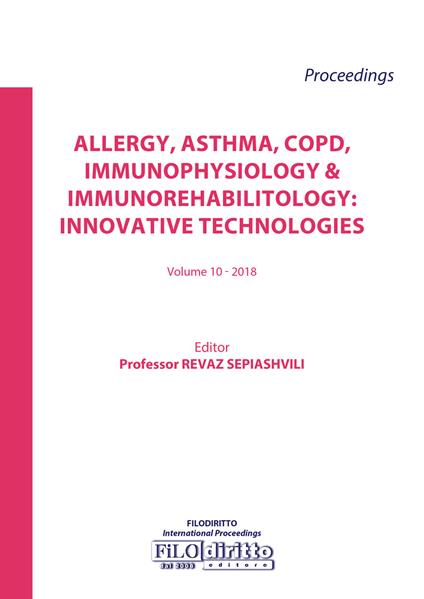 Allergy, asthma, COPD, immunophysiology & immunorehabilitology: innovative technologies 2018. Vol. 10 - copertina