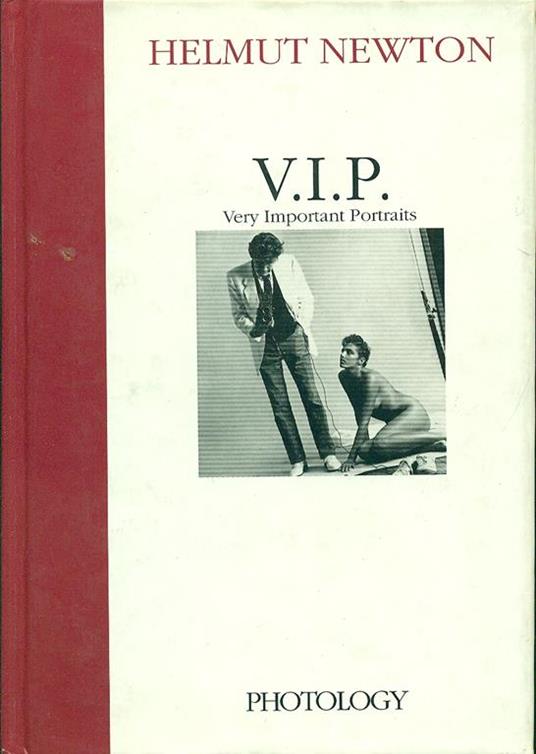Vip. Very important portraits - Helmut Newton - copertina