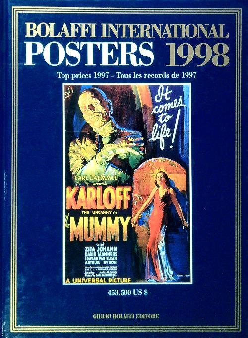 Bolaffi international posters 1998. Top prices 1997