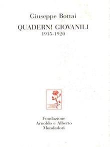 Quaderni giovanili 1915-1920