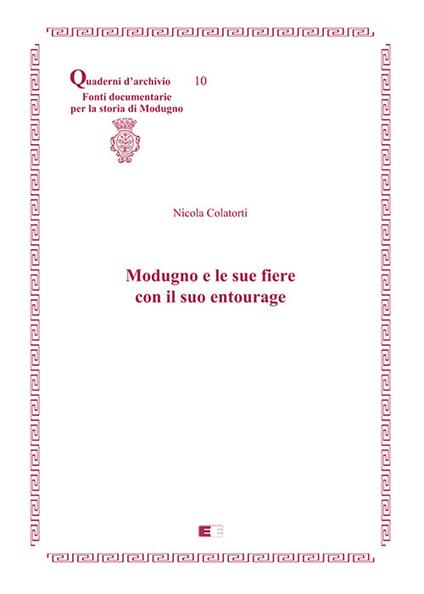Modugno e le sue fiere - Nicola Colatorti - copertina