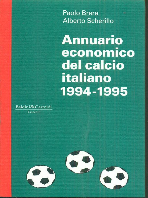 Annuario economico del calcio italiano 1994