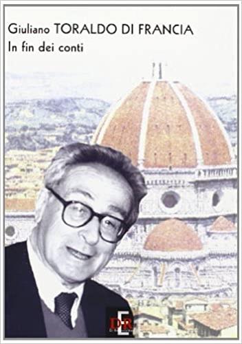 In fin dei conti - Giuliano Toraldo di Francia - copertina
