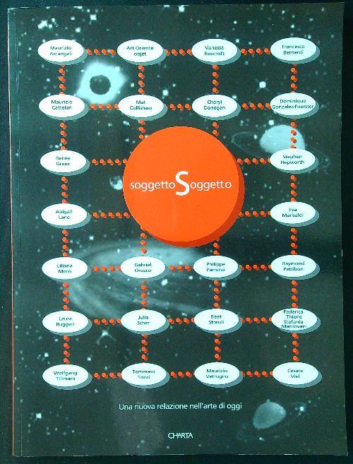 Soggetto soggetto. Una nuova relazione nell'arte di oggi. Catalogo della mostra (Rivoli, Castello, Museo d'arte contemporanea, 1994)