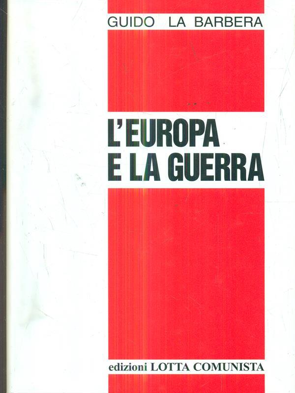 L' Europa e la guerra
