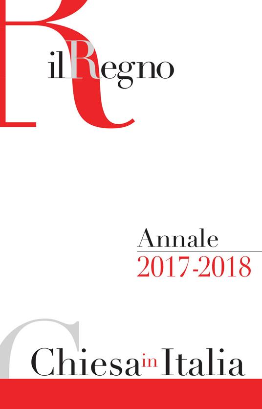 Chiesa in Italia 2017-2018. Annale de Il Regno - copertina