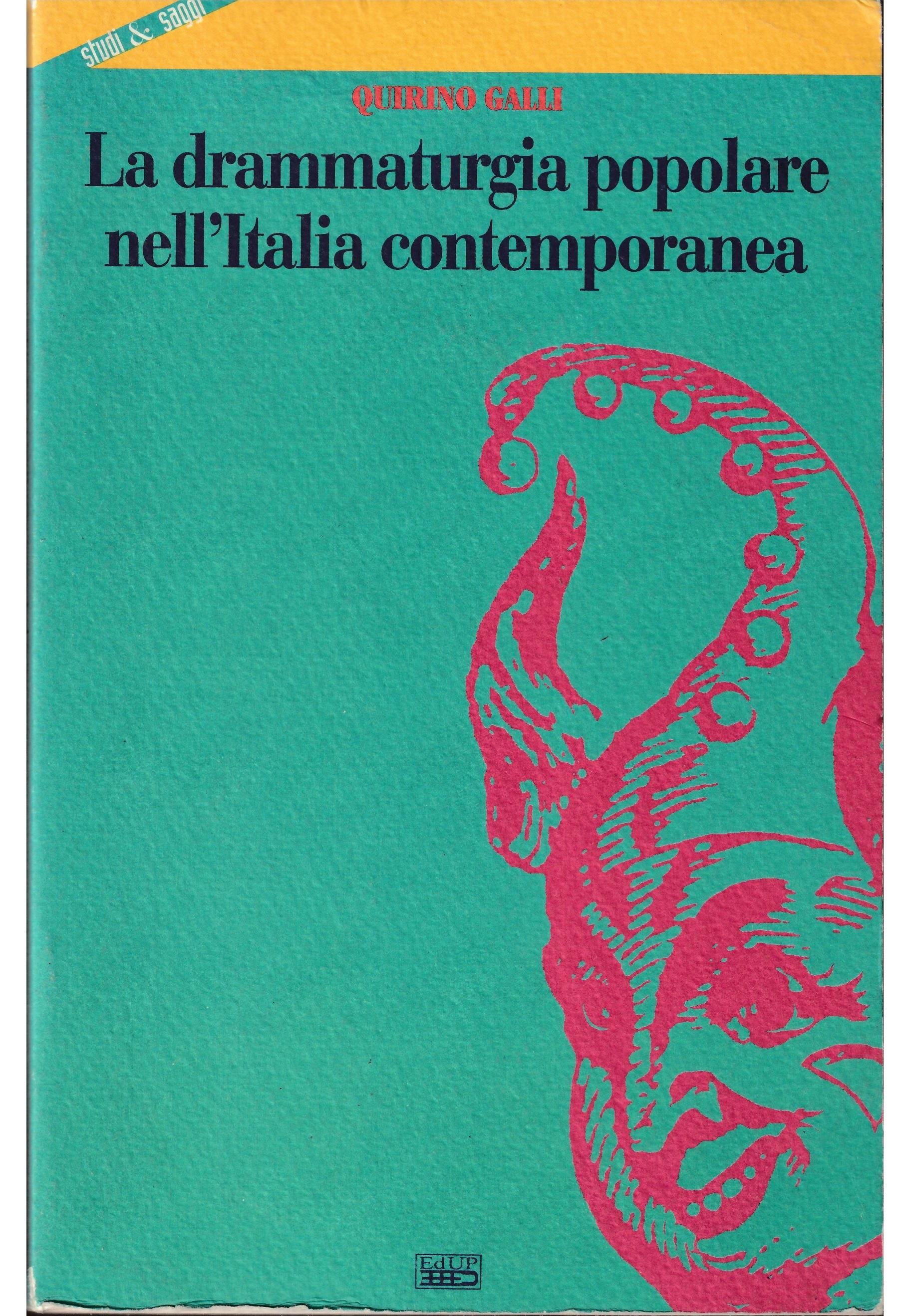 La drammaturgia popolare nell'Italia contemporanea