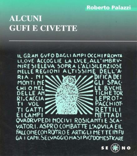 Alcuni gufi e civette - Roberto Palazzi - copertina
