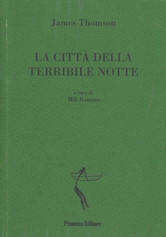 La città della terribile notte. Testo inglese a fronte - James Thompson - copertina