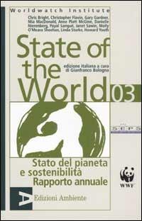 State of the World 2003. Stato del pianeta e sostenibilità. Rapporto annuale - copertina