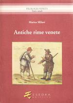 Antiche rime venete (XV e XVI secolo)