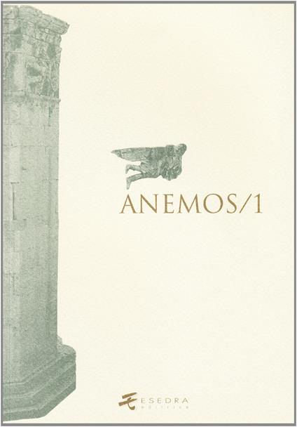 Anemos. Vol. 1 - Luca Antonelli,Elena Pastorio,Efrem Zambon - copertina