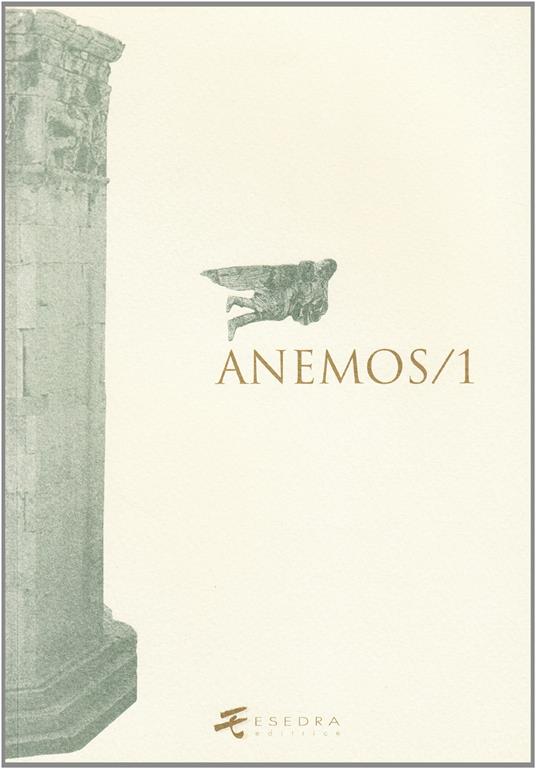 Anemos. Vol. 1 - Luca Antonelli,Elena Pastorio,Efrem Zambon - copertina