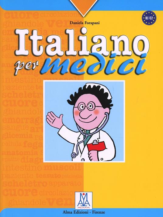 Italiano per medici - Daniela Forapani - copertina