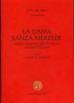 La dama sanza merzede - Carlo Del Nero - copertina