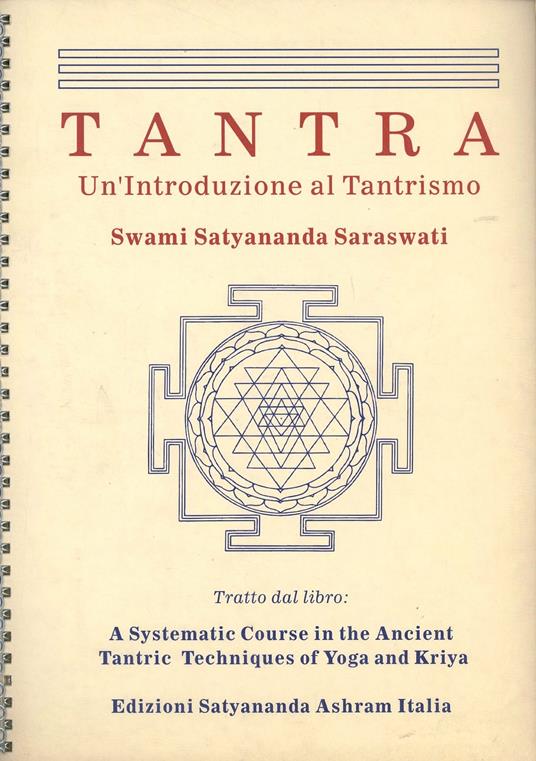 Tantra. Un'introduzione al tantrismo - Satyananda Paramahansa - copertina