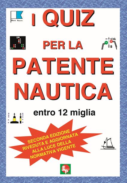I quiz per la patente nautica entro 12 miglia - copertina