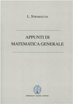 Appunti di matematica generale