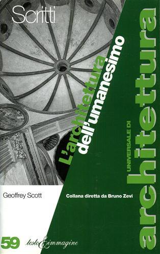 L'architettura dell'umanesimo - Geoffrey Scott - copertina