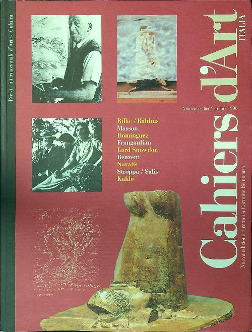 Cahiers d'art. Vol. 16