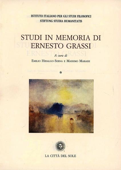 Studi in memoria di Ernesto Grassi - copertina