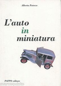 L' auto in miniatura - Alberto Patrese - copertina