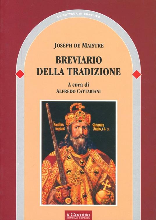 Breviario della tradizione - Joseph de Maistre - copertina
