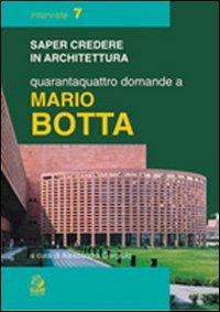 Quarantaquattro domande a Mario Botta - copertina