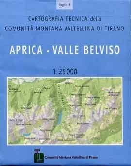 Libro Cartografia tecnica della comunità montana di Tirano. Vol. 4: Aprica, valle Belviso 