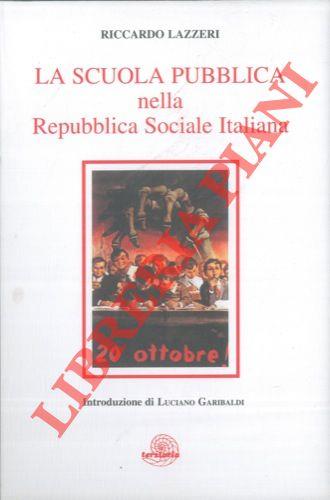 La scuola italiana durante la R.S.I.