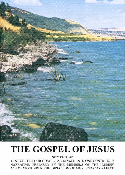 The gospel of Jesus - Enrico Galbiati - copertina