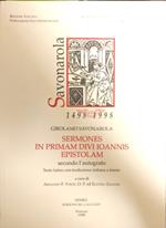 Sermones in primam divi Ioannis epistolam, secondo l'autografo