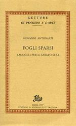 Fogli sparsi raccolti per il sabato sera. Vol. 2: Seconda serie