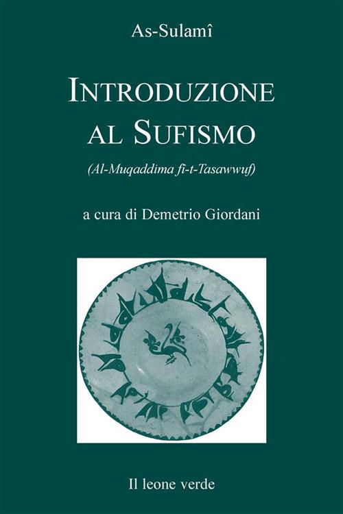 Introduzione al sufismo - Abd Al Rahman Sulami - copertina