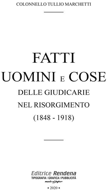 Fatti uomini e cose delle giudicarie nel Risorgimento (1848-1918). Ediz. limitata - Tullio Marchetti - copertina